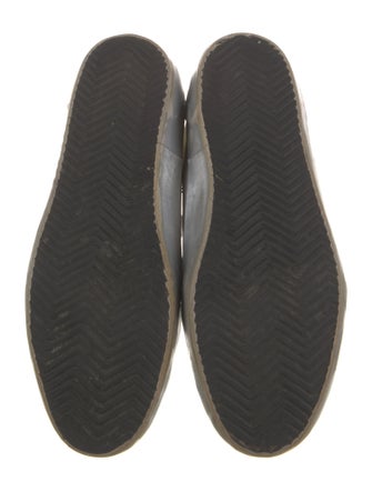 Golden Goose Leather Colorblock Pattern Sneakers