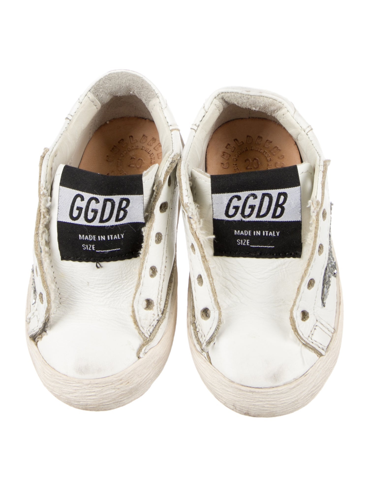 Golden Goose Toddler Girls' Superstar Low Top Sneakers