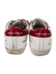 Golden Goose Leather Printed Sneakers
