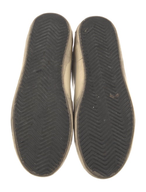 Golden Goose Leather Distressed Accents Sneakers
