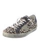 Golden Goose Ponyhair Animal Print Sneakers