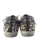 Golden Goose Ponyhair Animal Print Sneakers