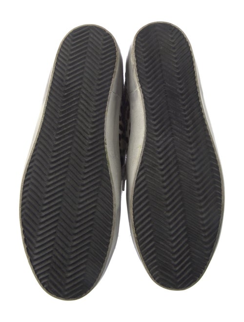 Golden Goose Ponyhair Animal Print Sneakers