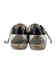 Golden Goose Leather Graphic Print Sneakers