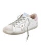 Golden Goose Leather Distressed Accents Sneakers