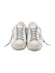 Golden Goose Leather Distressed Accents Sneakers