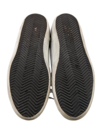 Golden Goose Leather Distressed Accents Sneakers