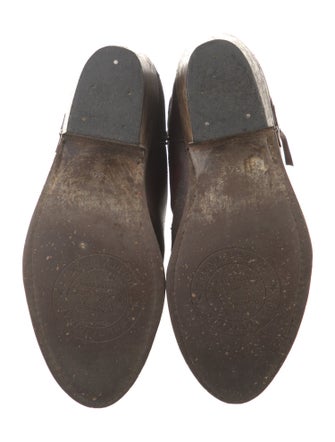 Golden Goose Leather Printed Riding Boots