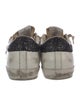 Golden Goose Leather Colorblock Pattern Sneakers