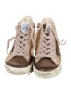 Golden Goose Girls' Glitter High Top Sneakers