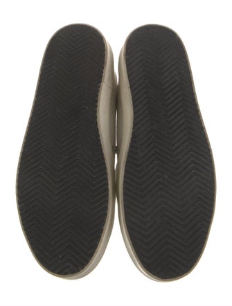 Golden Goose Leather Printed Sneakers