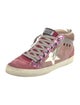 Golden Goose Suede Printed Sneakers