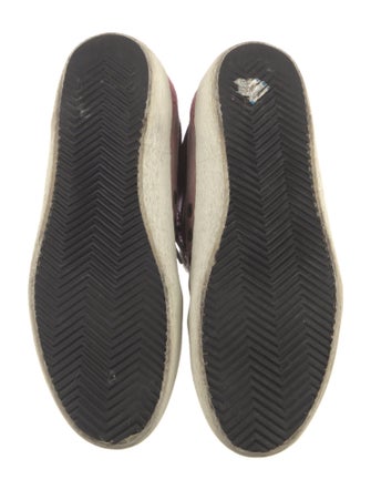 Golden Goose Suede Printed Sneakers