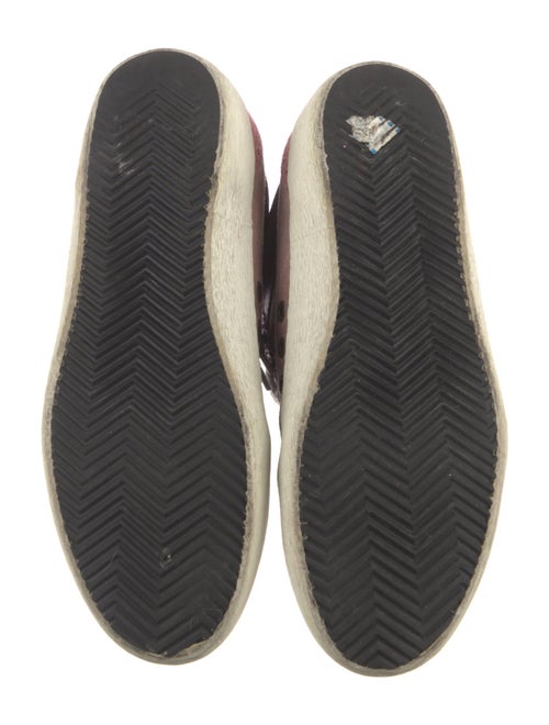 Golden Goose Suede Printed Sneakers