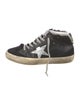 Golden Goose Leather Colorblock Pattern Sneakers