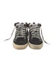 Golden Goose Leather Colorblock Pattern Sneakers