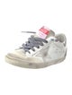 Golden Goose Leather Distressed Accents Sneakers