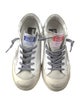 Golden Goose Leather Distressed Accents Sneakers