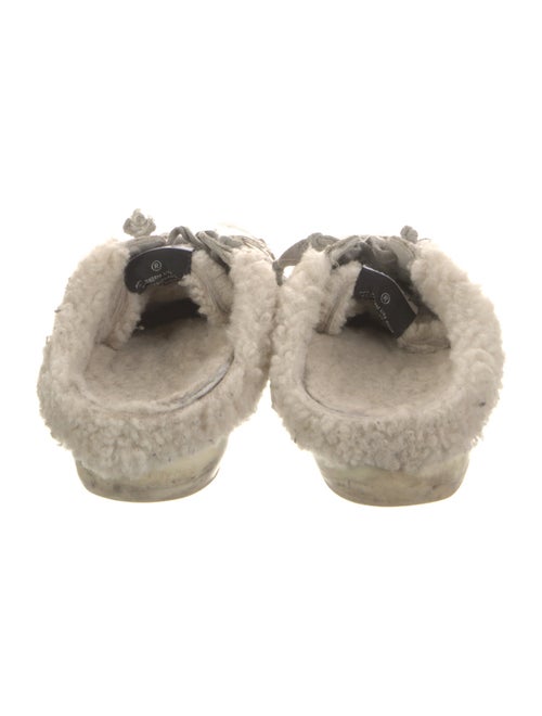 Golden Goose Leather Glitter Accents Sneakers