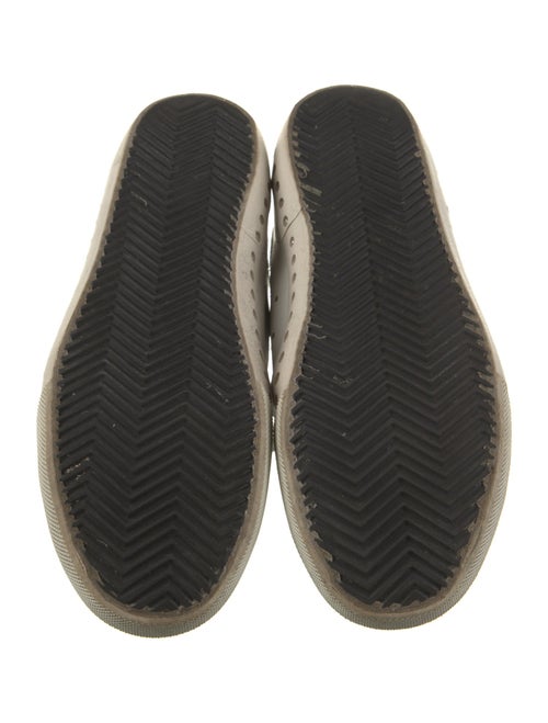 Golden Goose Leather Printed Sneakers