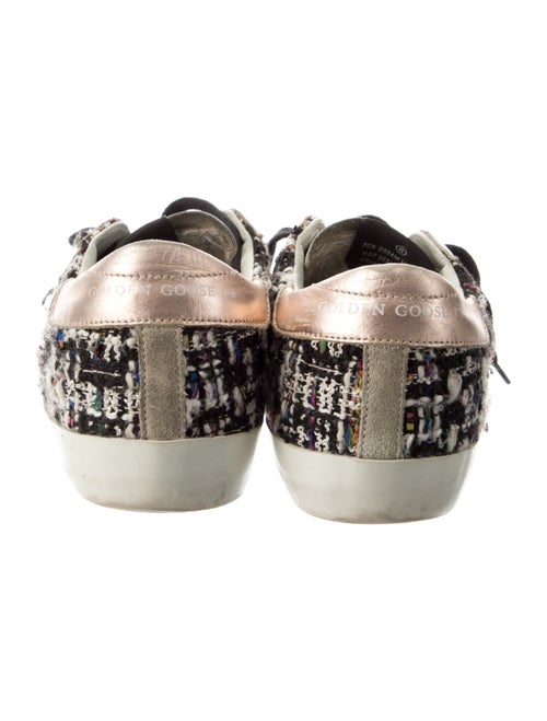 Golden Goose Tweed Tweed Pattern Sneakers