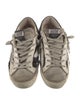 Golden Goose Ponyhair Animal Print Sneakers