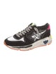 Golden Goose Suede Colorblock Pattern Sneakers