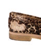 Golden Goose Ponyhair Animal Print Loafers