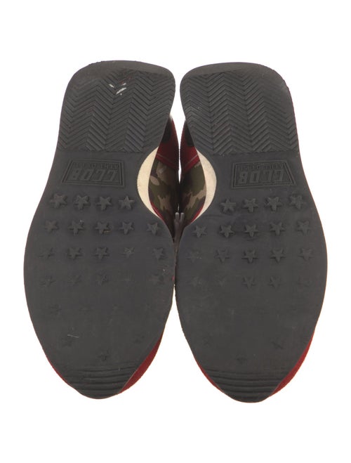 Golden Goose Suede Printed Athletic Sneakers