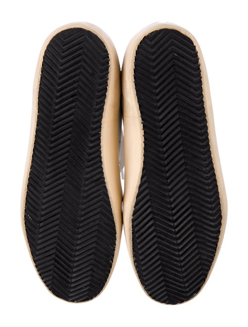 Golden Goose Leather Colorblock Pattern Sneakers