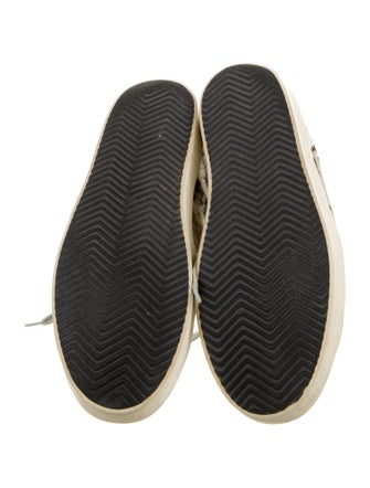 Golden Goose Ponyhair Printed Sneakers