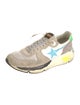 Golden Goose Suede Colorblock Pattern Sneakers