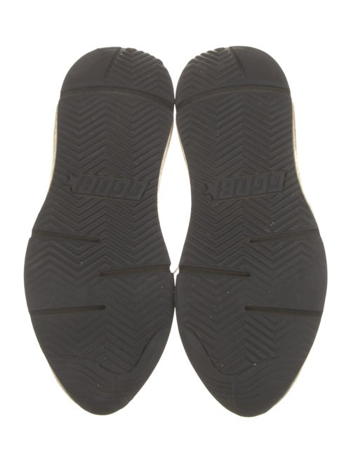 Golden Goose Suede Colorblock Pattern Sneakers