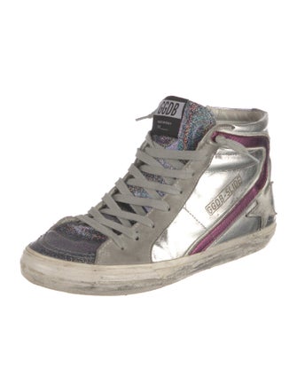 Golden Goose Slide Wedge Sneakers