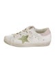 Golden Goose Leather Distressed Accents Sneakers