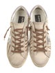 Golden Goose Suede Animal Print Sneakers