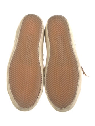 Golden Goose Suede Animal Print Sneakers