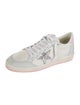 Golden Goose Leather Distressed Accents Sneakers