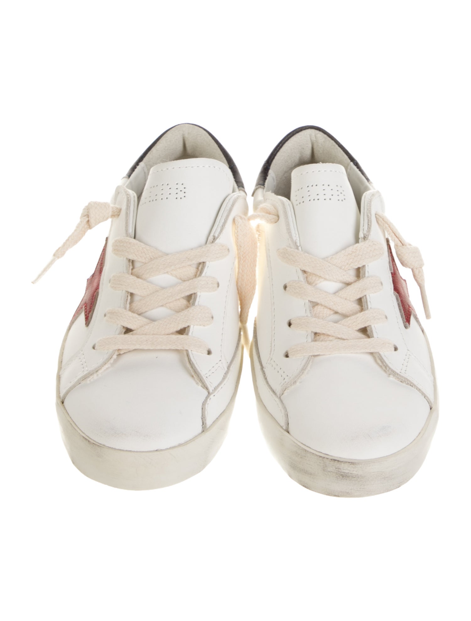 Golden Goose Kids' Leather Low Top Sneakers