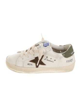Golden Goose Kids' Leather Low Top Sneakers