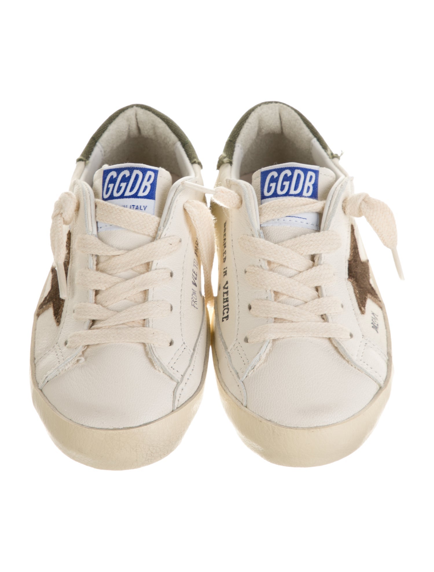 Golden Goose Kids' Leather Low Top Sneakers