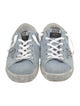 Golden Goose Denim Glitter Accents Sneakers