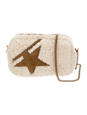 Golden Goose Shearling Clutch