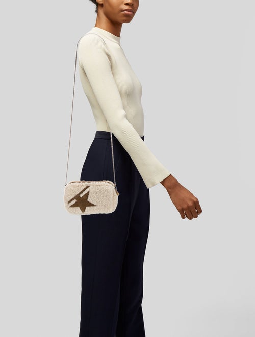 Golden Goose Shearling Clutch