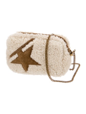 Golden Goose Shearling Clutch