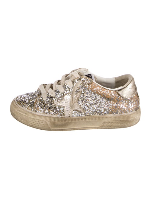 Golden Goose Glitter Low-Top Sneakers