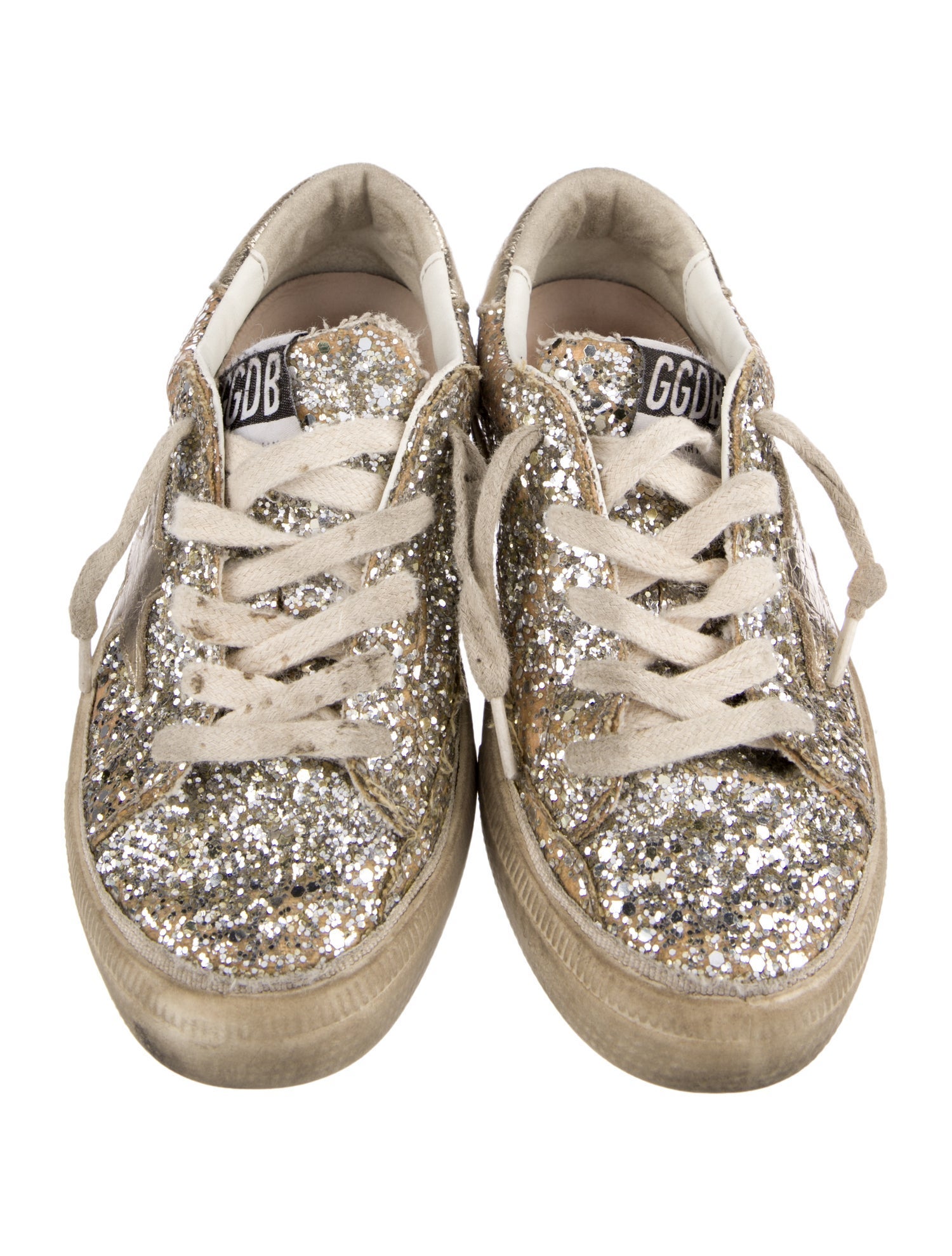 Golden Goose Glitter Low-Top Sneakers