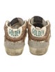 Golden Goose Glitter Colorblock Pattern Sneakers