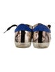 Golden Goose Leather Animal Print Sneakers