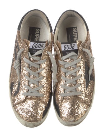 Golden Goose Glitter Glitter Accents Sneakers